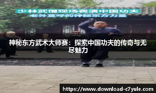 神秘东方武术大师赛：探索中国功夫的传奇与无尽魅力