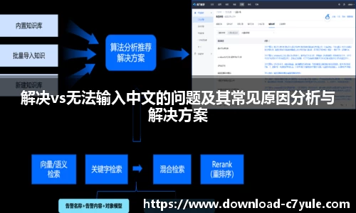 解决vs无法输入中文的问题及其常见原因分析与解决方案